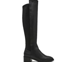 Anne Klein Sable Black Leather New