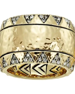 Jewelry|Jewelry|House of Harlow 1960 Safari Band Ring Gold Tone