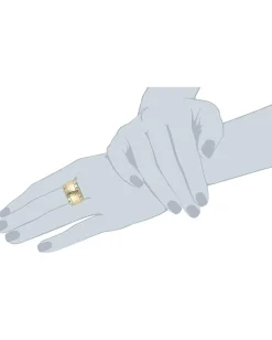 Jewelry|Jewelry|House of Harlow 1960 Safari Band Ring Gold Tone