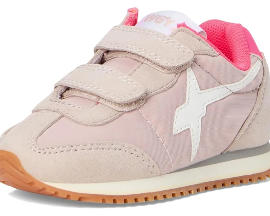 Naturino Shoes<SAMOA VL-J. (Toddler/Little Kid) Cipria-White-Fuchsia Fluo
