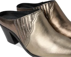 Frye Heels|Heels<Sara Western Mule Bronze