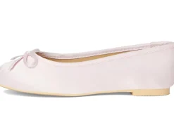 Shoes|Janie and Jack Satin Flats (Toddler/Little Kid/Big Kid) Multicolor