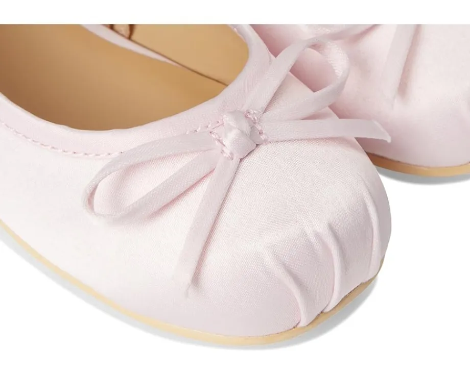 Shoes|Janie and Jack Satin Flats (Toddler/Little Kid/Big Kid) Multicolor