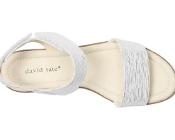 Sandals|Sandals|David Tate Scala White 1