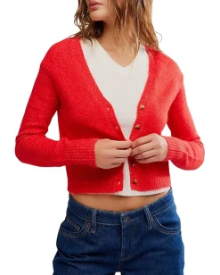 Women Free People School Girl Cardi