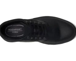 Boots|Rockport Seamus Black Leather