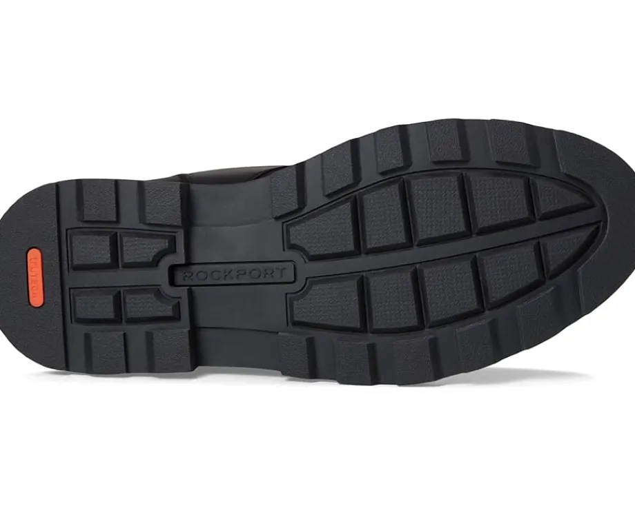 Boots|Rockport Seamus Black Leather