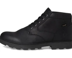 Boots|Rockport Seamus Black Leather