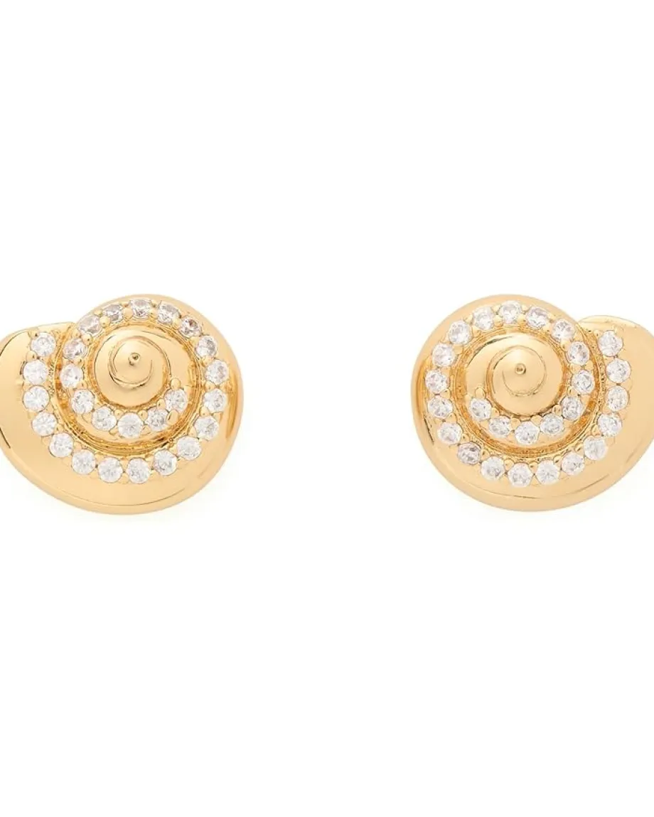 Kate Spade New York Jewelry|Jewelry<Seashell Studs Clear/Gold