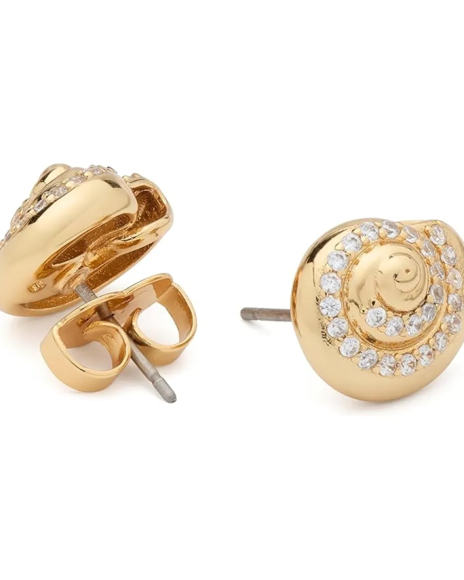 Kate Spade New York Jewelry|Jewelry<Seashell Studs Clear/Gold