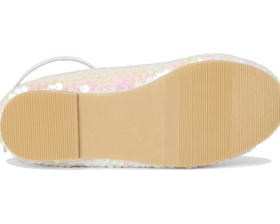 Janie and Jack Shoes<Sequin Flats (Toddler/Little Kid/Big Kid) Pink