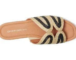 Andre Assous Serene Natural/Black Discount