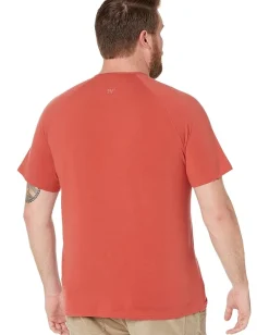 The Normal Brand Short Sleeve Active Puremeso Henley Spice Sale