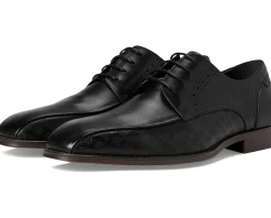 Oxfords|Oxfords|Stacy Adams Simmons Bike Toe Lace-Up Black
