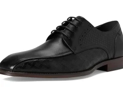 Oxfords|Oxfords|Stacy Adams Simmons Bike Toe Lace-Up Black