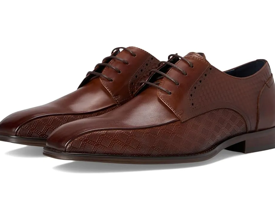 Stacy Adams Oxfords|Oxfords<Simmons Bike Toe Lace-Up Cognac