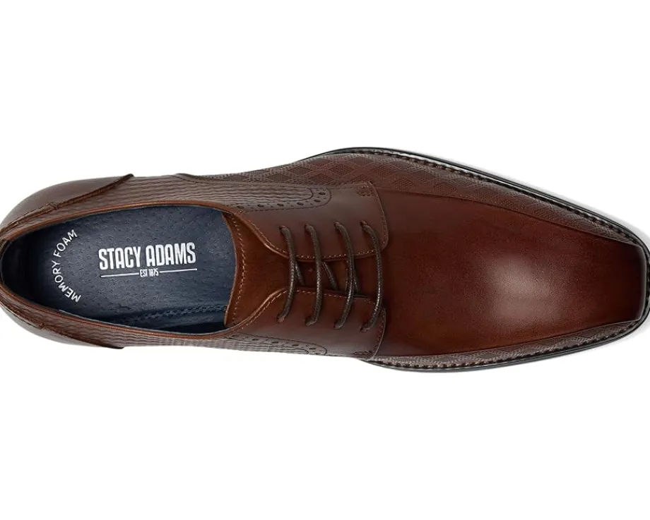 Stacy Adams Oxfords|Oxfords<Simmons Bike Toe Lace-Up Cognac