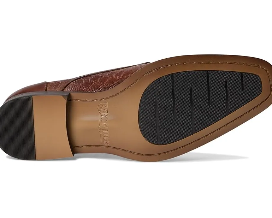 Stacy Adams Oxfords|Oxfords<Simmons Bike Toe Lace-Up Cognac