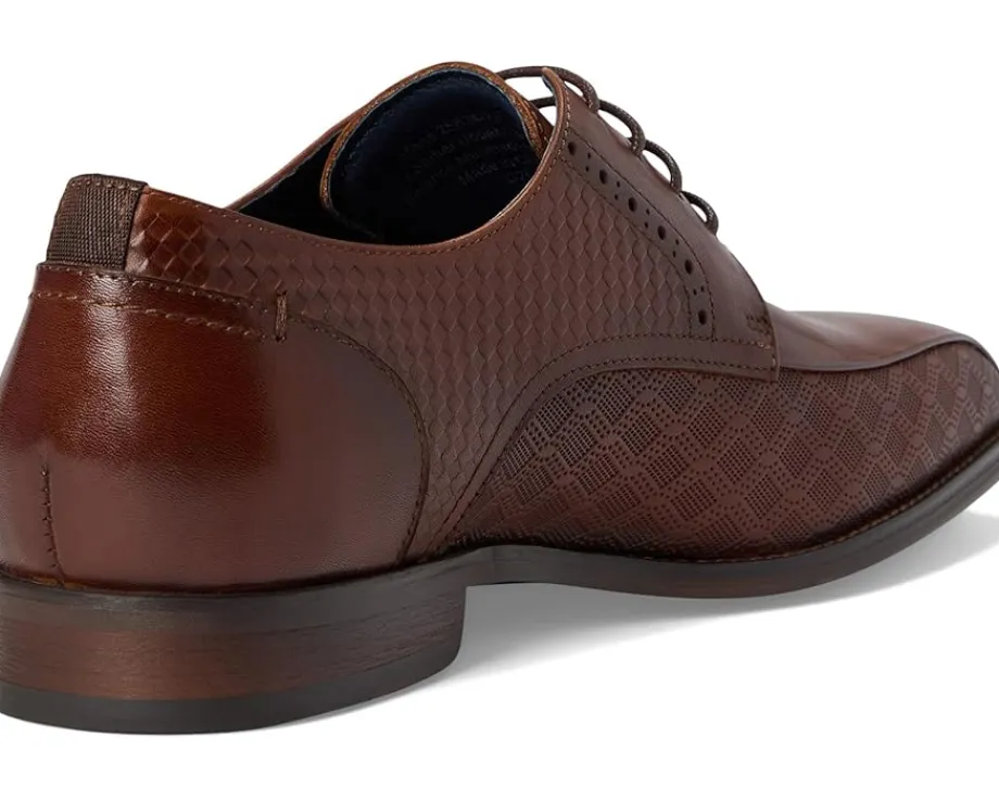 Stacy Adams Oxfords|Oxfords<Simmons Bike Toe Lace-Up Cognac