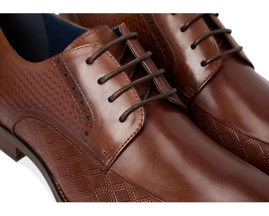 Stacy Adams Oxfords|Oxfords<Simmons Bike Toe Lace-Up Cognac