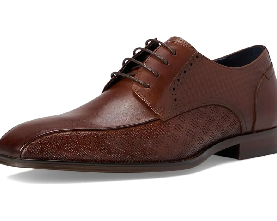 Stacy Adams Oxfords|Oxfords<Simmons Bike Toe Lace-Up Cognac