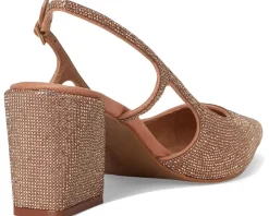 Women Vince Camuto Sindreea Rhinestone Block Heel Slingback Pump