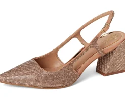 Women Vince Camuto Sindreea Rhinestone Block Heel Slingback Pump