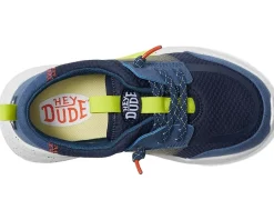 Kids/BOY Hey Dude Kids Sirocco Play Sport Stripe (Little Kid/Big Kid)