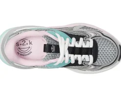 SKECHERS KIDS S2K 303697L (Little Kid/Big Kid) Silver/Multi Sale
