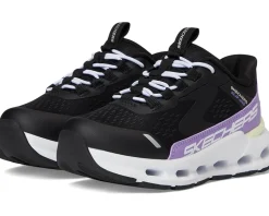 SKECHERS KIDS Shoes<Skechers Hands Free Slip-Ins, Glide-Step + - Vista Lane 303654L (Little Kid/Big Kid) Black/Purple