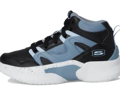 SKECHERS KIDS Shoes<Skx Court Hype 406073L (Little Kid/Big Kid) Black/Grey