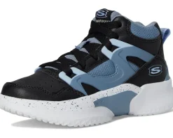 SKECHERS KIDS Shoes<Skx Court Hype 406073L (Little Kid/Big Kid) Black/Grey