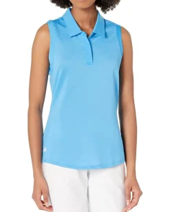 Women adidas Golf Sleeveless Polo Shirt