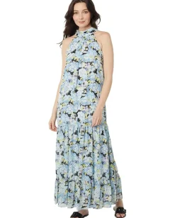 Women Vince Camuto Sleeveless Tiered Maxi Dress