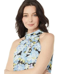 Women Vince Camuto Sleeveless Tiered Maxi Dress