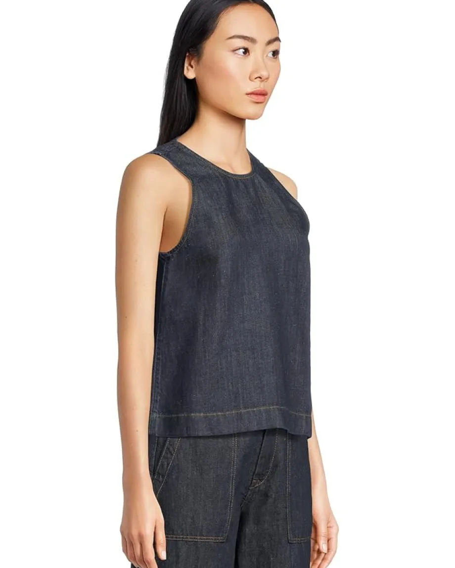 7 For All Mankind Shirts & Tops|Shirts & Tops<Sleeveless Top Blueberry