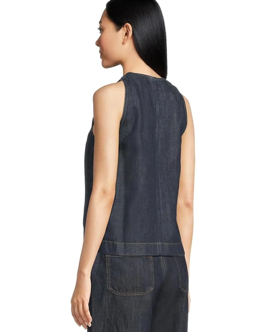 7 For All Mankind Shirts & Tops|Shirts & Tops<Sleeveless Top Blueberry