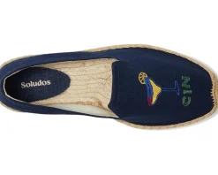 Soludos Smoking Slipper Espadrille Cin Cin/Armada Blue Discount