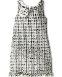 Biscotti Clothing<Social Graces Dress (Big Kids) Ivory/Blue