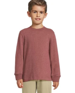 Kids/BOY Johnston & Murphy Kids Soft Textured Pullover (Big Kid)