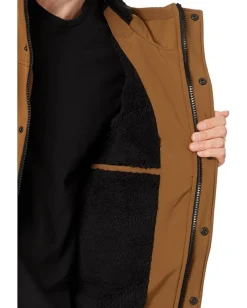 Levi's® Activewear<Softshell with Sherpa Lining and Hood Brown