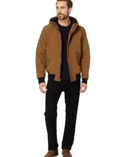 Levi's® Activewear<Softshell with Sherpa Lining and Hood Brown