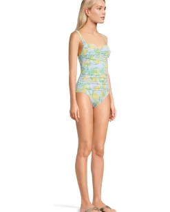 Lilly Pulitzer Solaria One-Piece Bluette Make Lemonade Best
