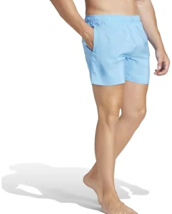 adidas Activewear|Board Shorts<Solid CLX Classic-Length Swim Shorts Blue Burst/Black