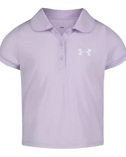 Under Armour Kids Solid Polo (Little Kids) Nebula Purple New