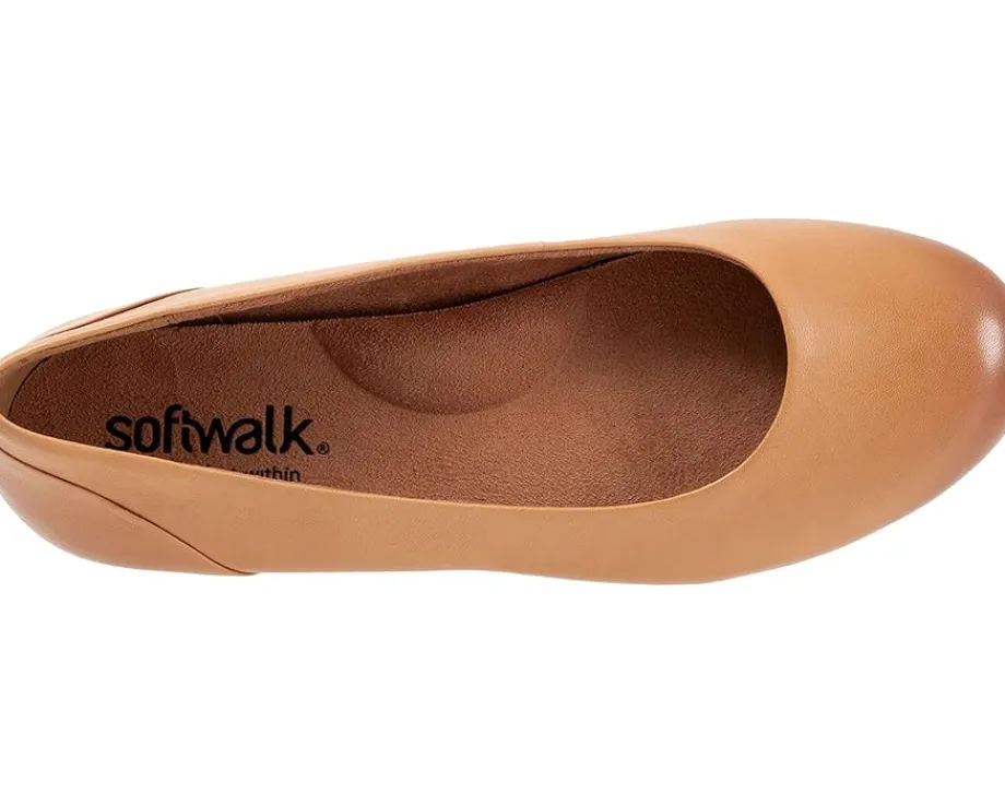 SoftWalk Flats<Sonoma Tan
