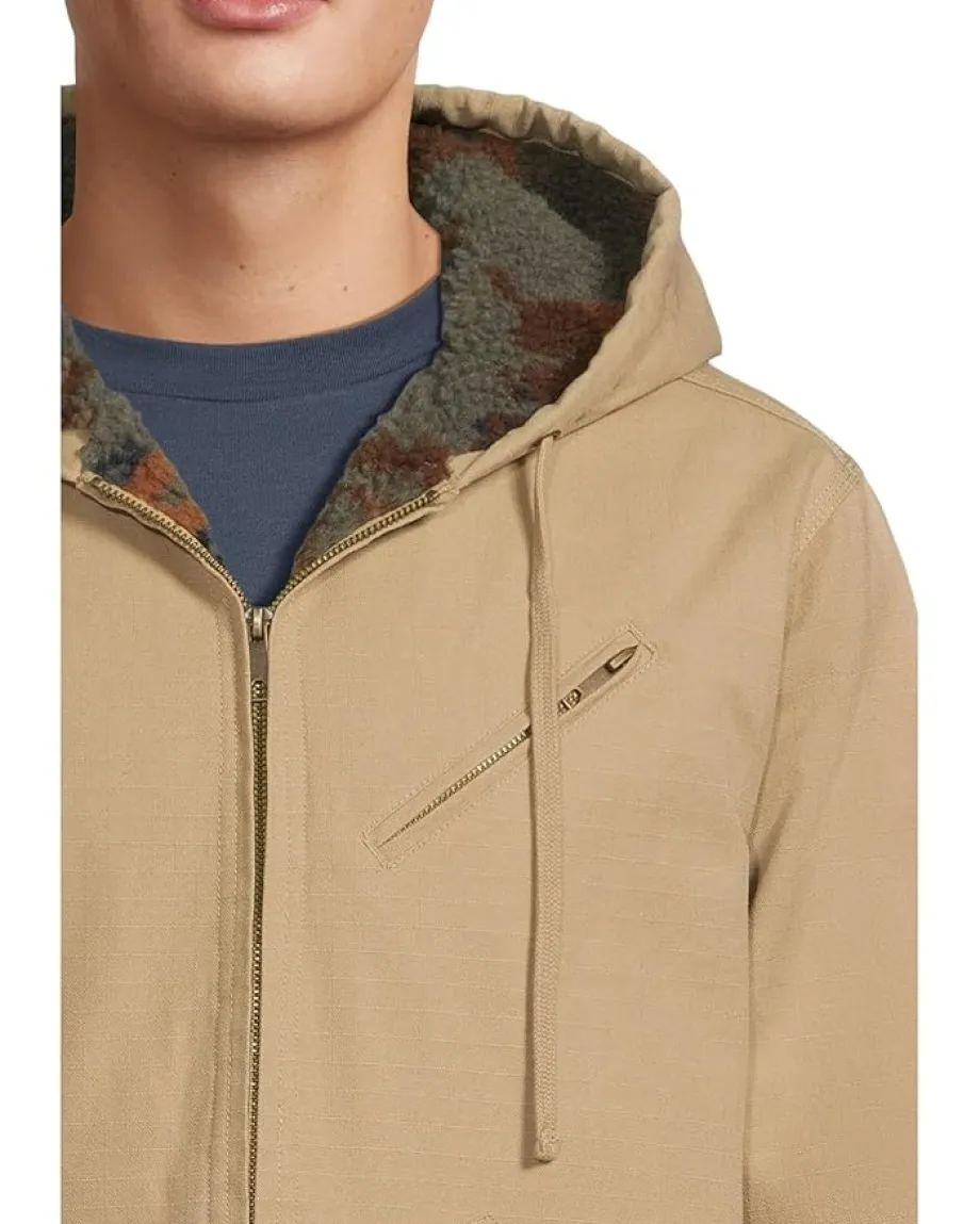 RVCA Activewear<Sonora Hooded Jacket Khaki