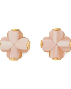 Kate Spade New York Spade Flower Studs Blush