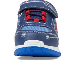 Josmo Shoes<Spiderman Lighted Sneaker (Toddler/Little Kid) Blue
