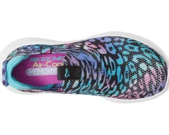 SKECHERS KIDS Shoes<Sport Stretch Knit-Ultra Flex 3.0 - Safari Shine 303812L (Little Kid/Big Kid) Black/Multi